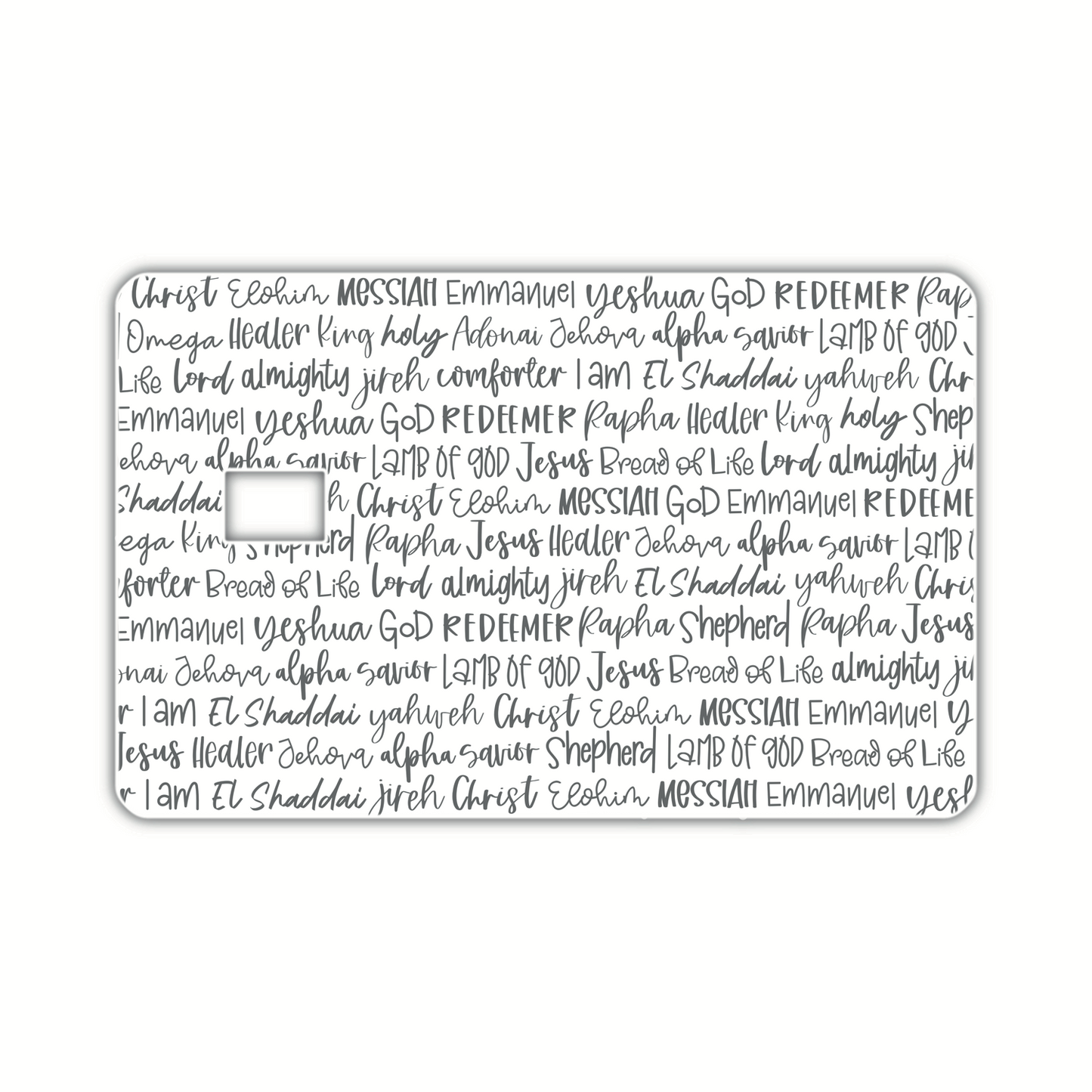 Names Of God (black)