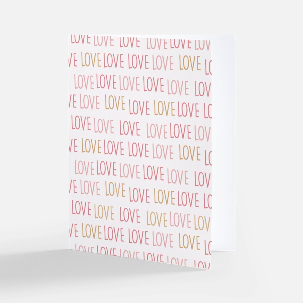 Love, Love, Love (card)