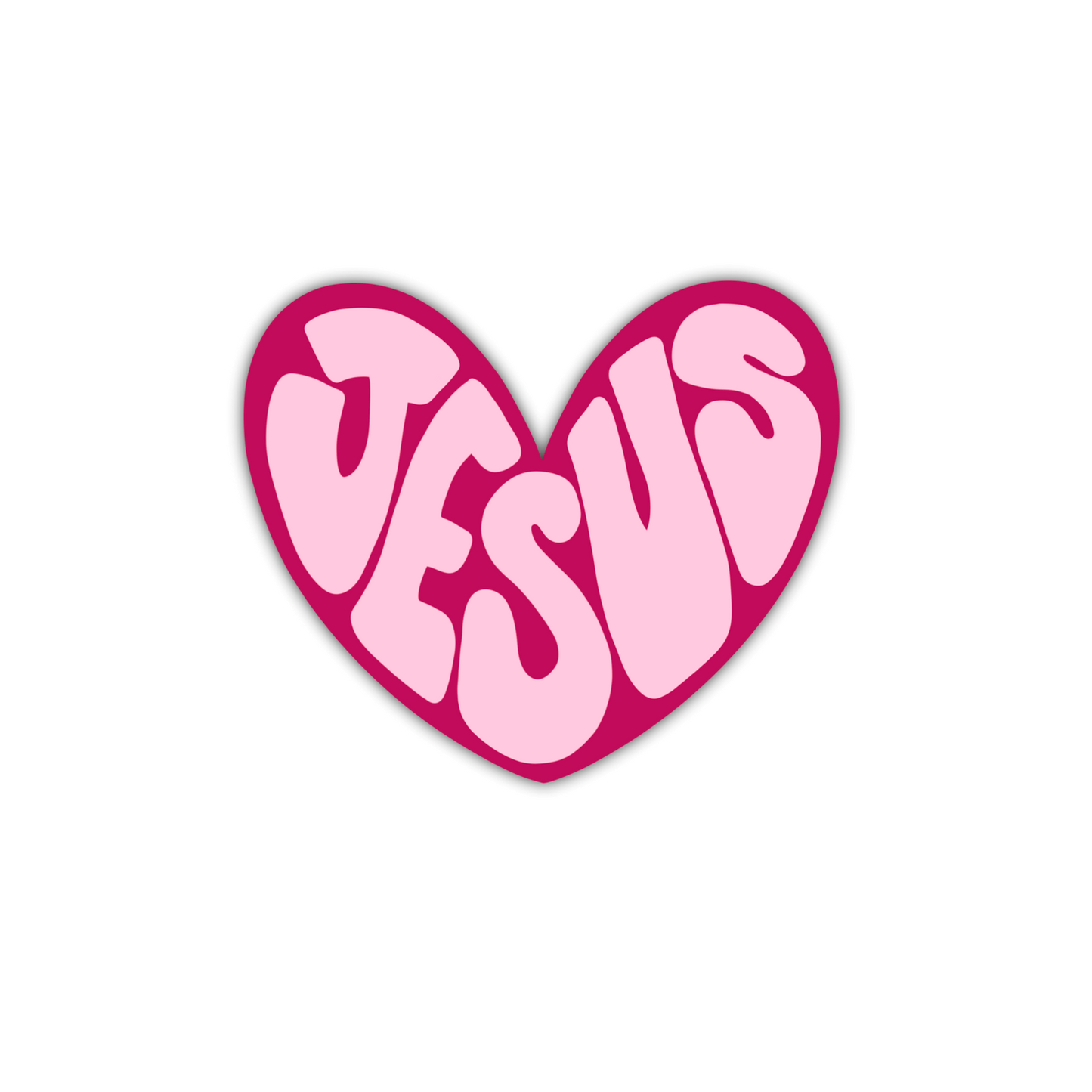 Jesus Heart (acrylic magnet)