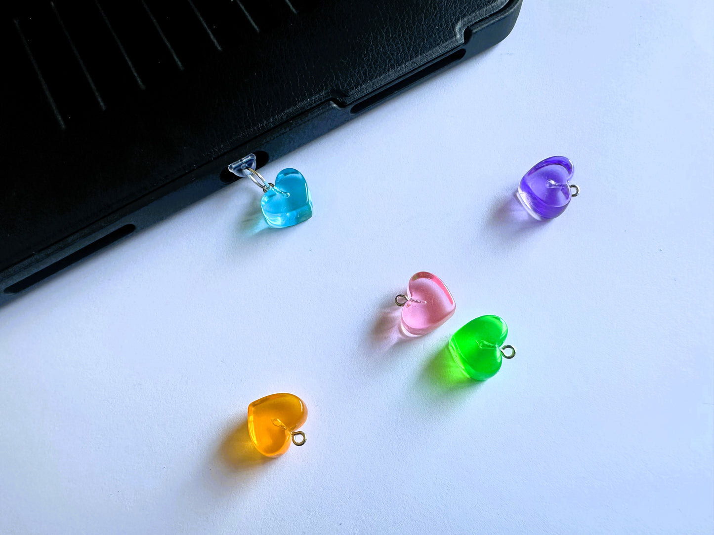 Candy Colored Hearts