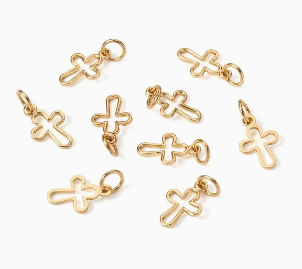 Petite Gold Cross