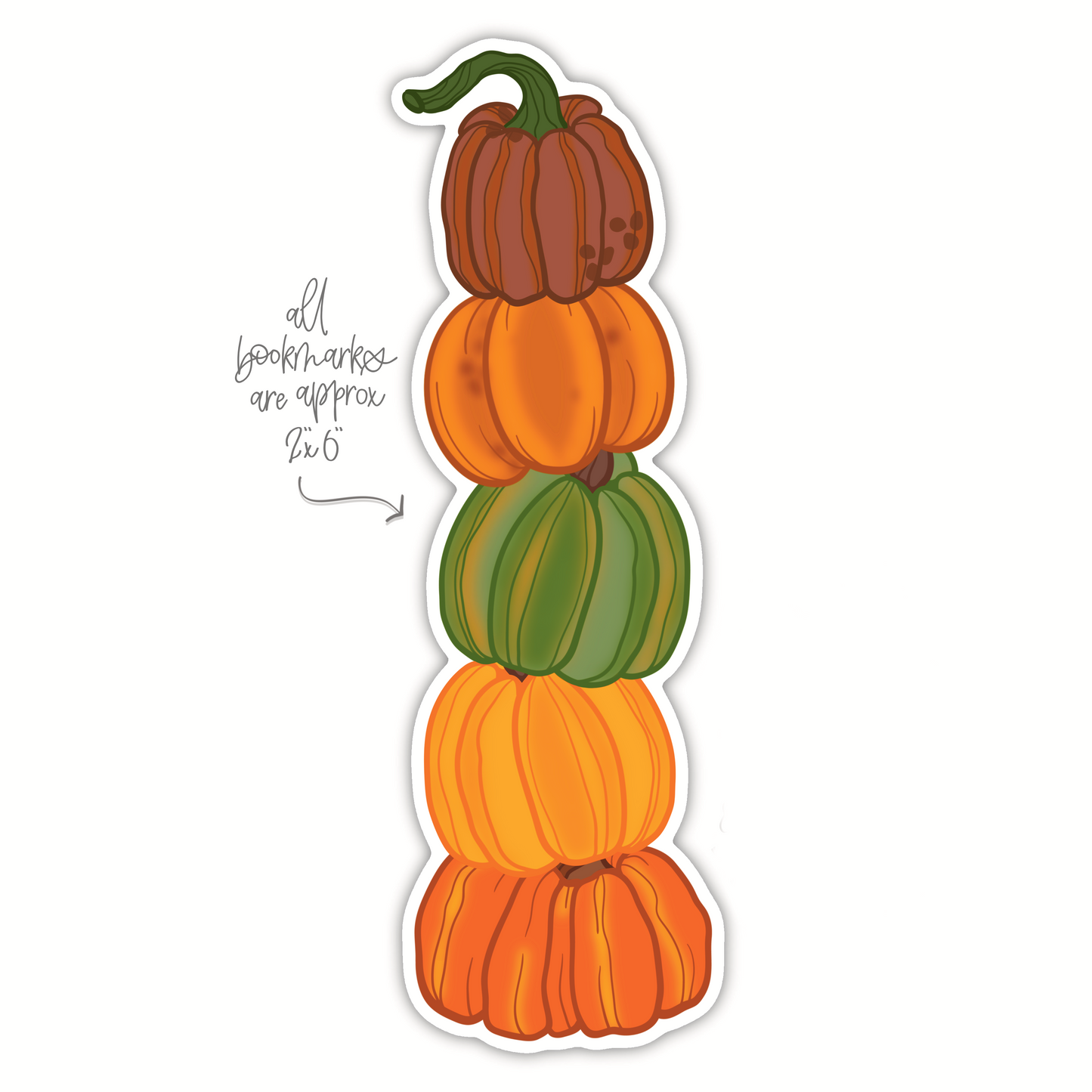 Oh My Gourd Bookmark