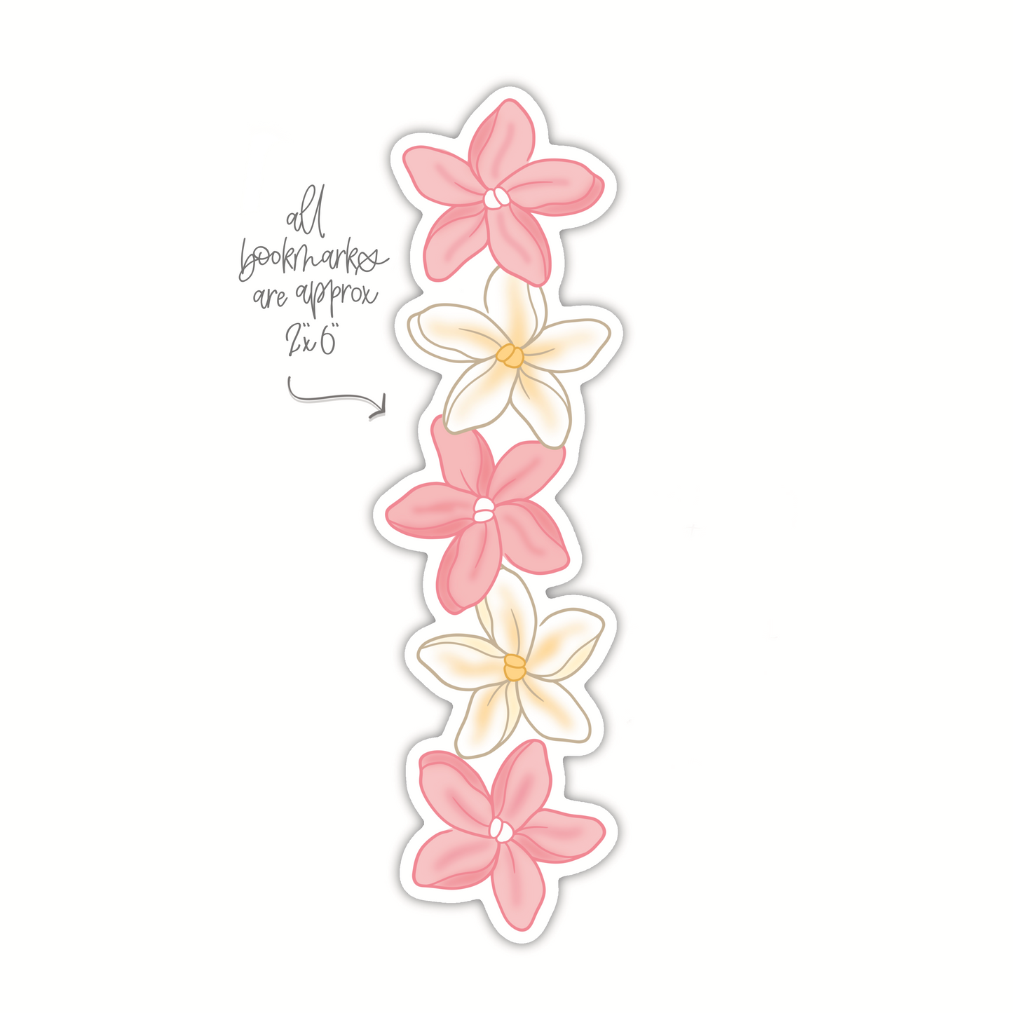 Plumeria Stack Bookmark