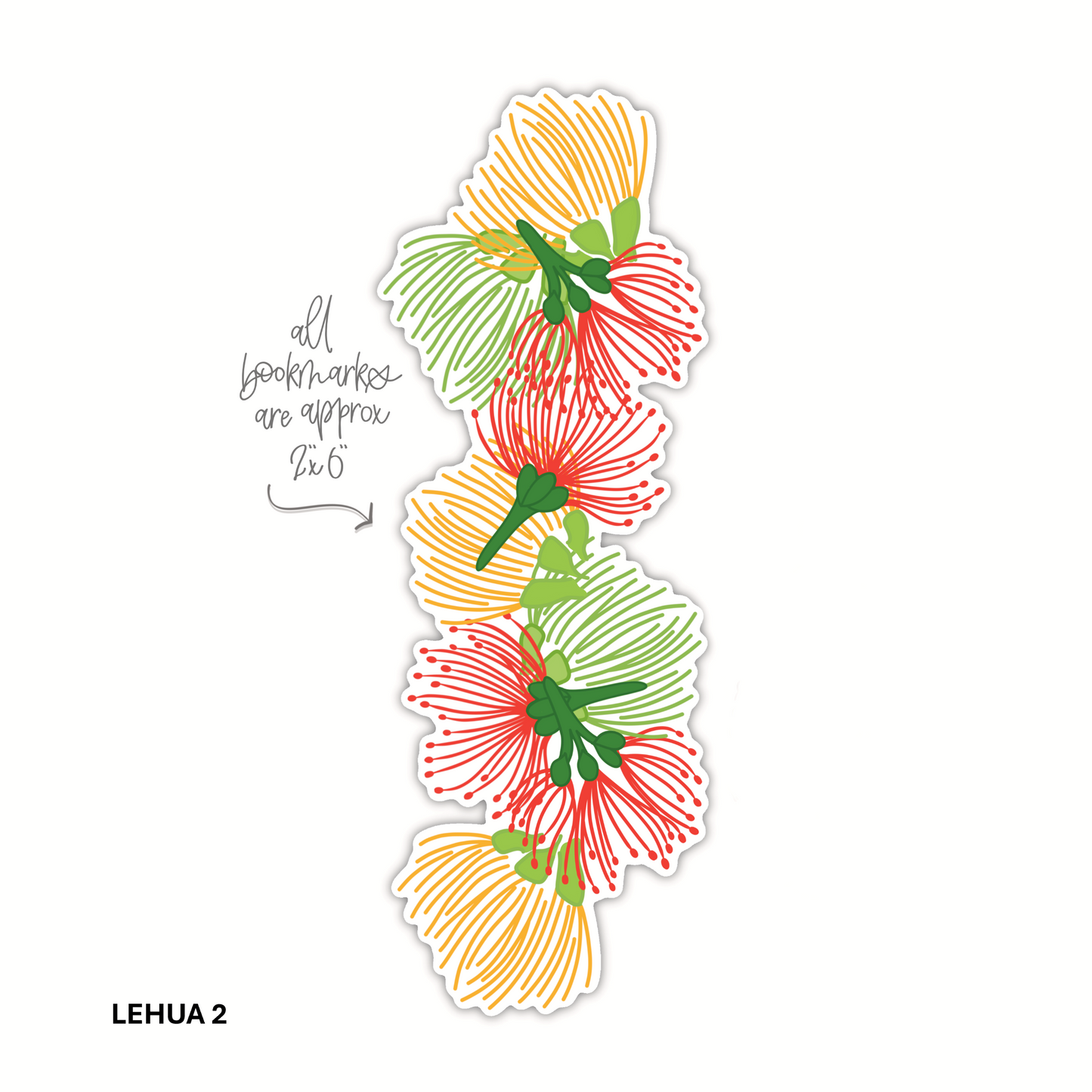 Lehua (2 options) Bookmark