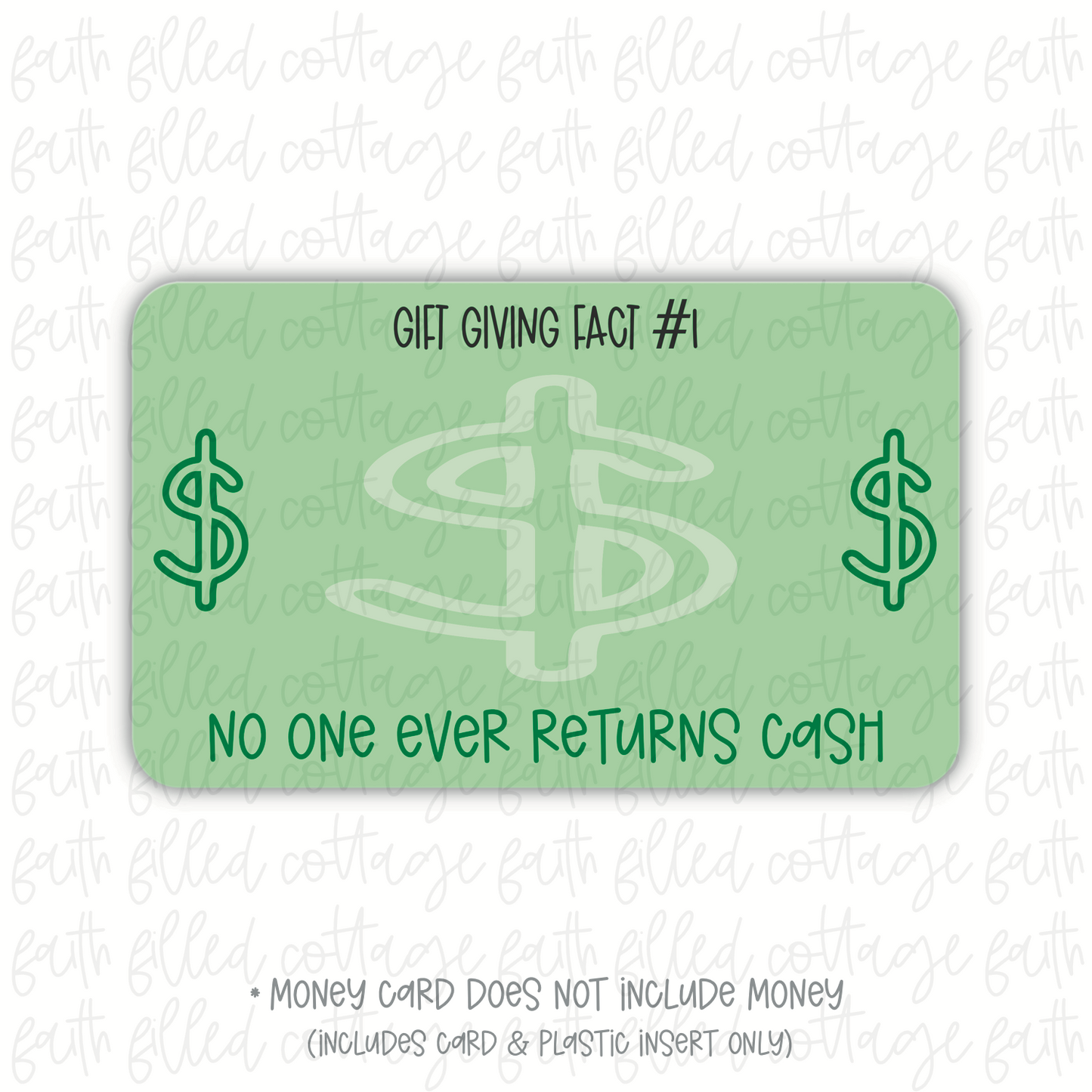 No One Returns Money