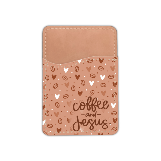 Coffee & Jesus (card holder)