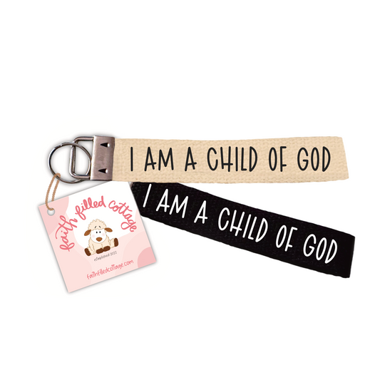 Child Of God (cotton keychain)