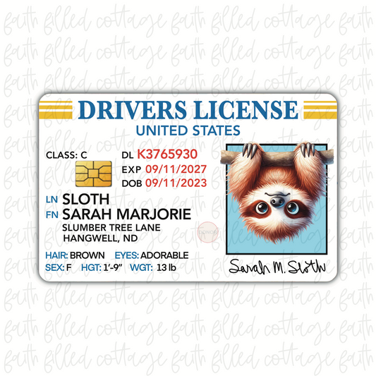 Sloth (Sarah) - Funny DL