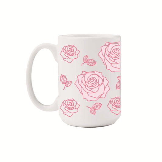 Pink Roses  (Mug)
