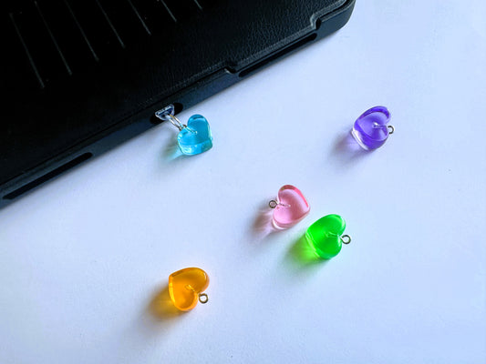 Candy Colored Hearts