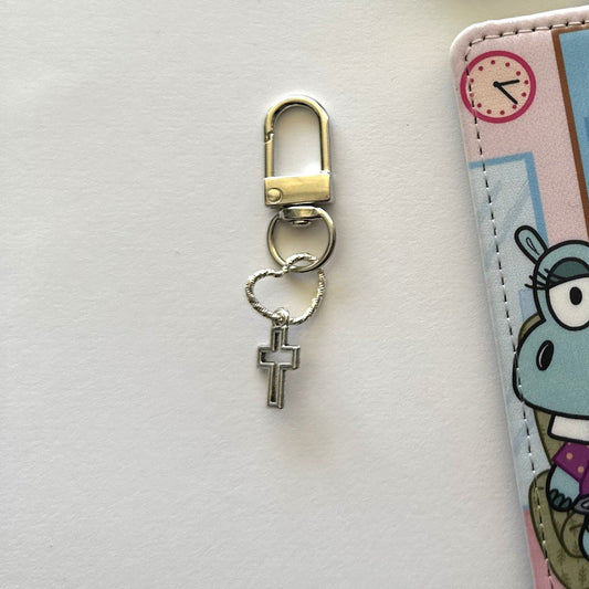 Silver Cross (badge charm)