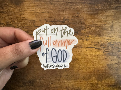 Put On The Full Armor Of God (decorative magnet)