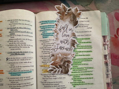 Fall In Love With Jesus Bookmark