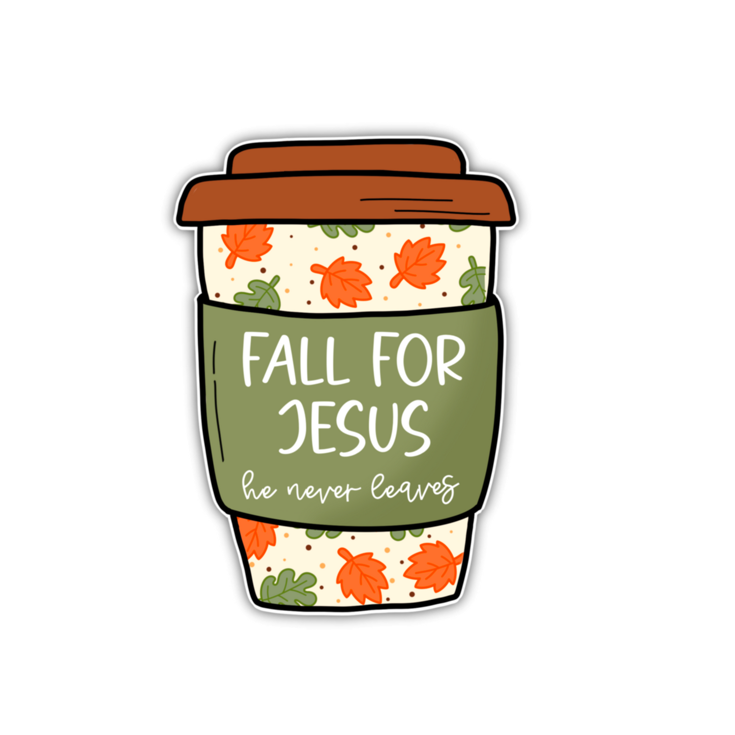 Fall For Jesus Coffee Cup