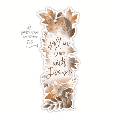 Fall In Love With Jesus Bookmark