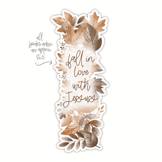 Fall In Love With Jesus Bookmark