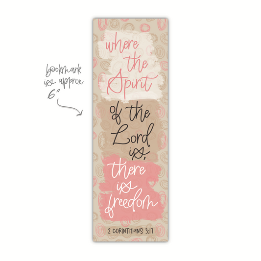 Where The Spirit Of The Lord Is (Bookmark)