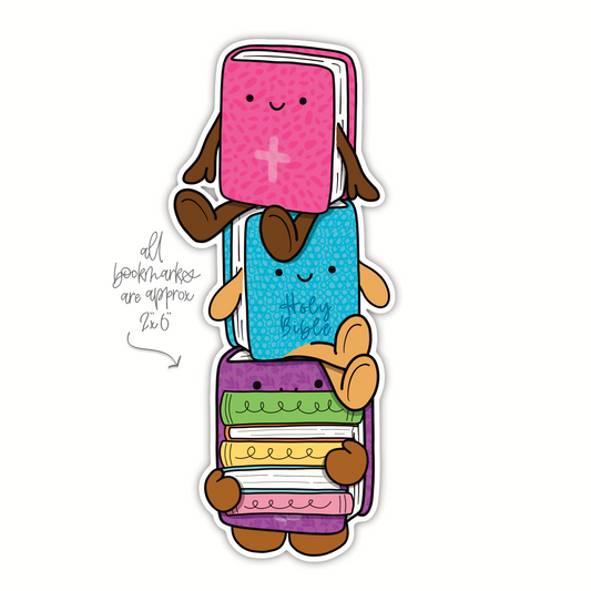 Bible Book Stack Bookmark
