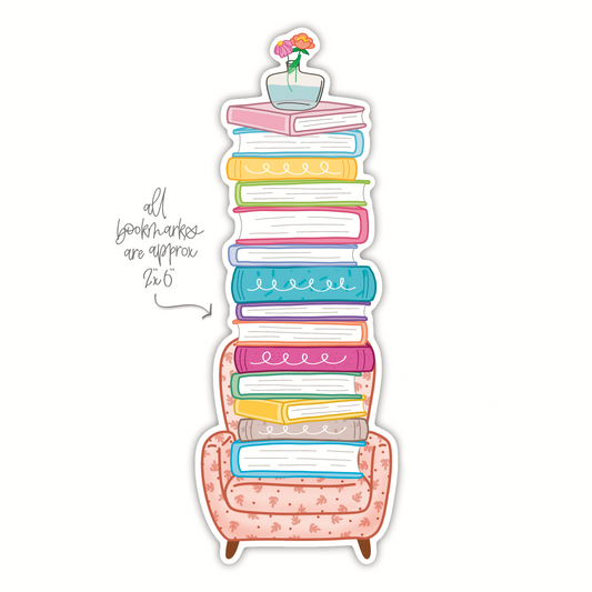 Chair Books Bookmark