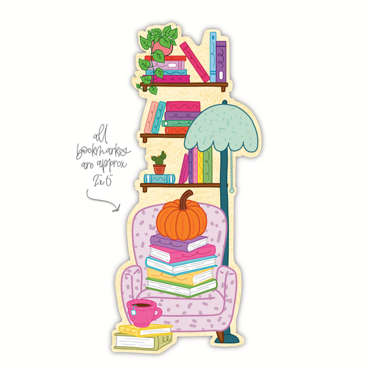 Cozy Library Bookmark