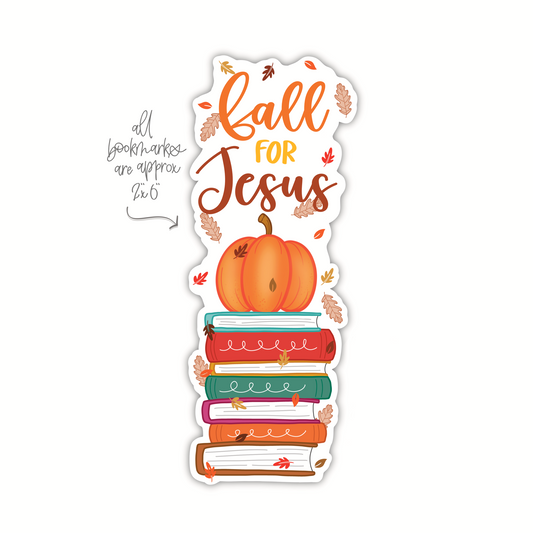 Fall For Jesus Bookmark