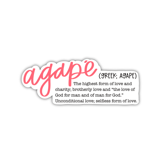 AGAPE definition