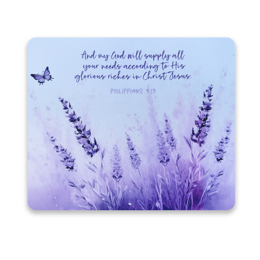 He Will Supply All Your Needs - Philippians 4:19 (mousepad)