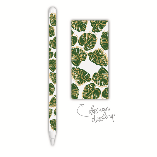 Monstera Paka (apple pencil skin)