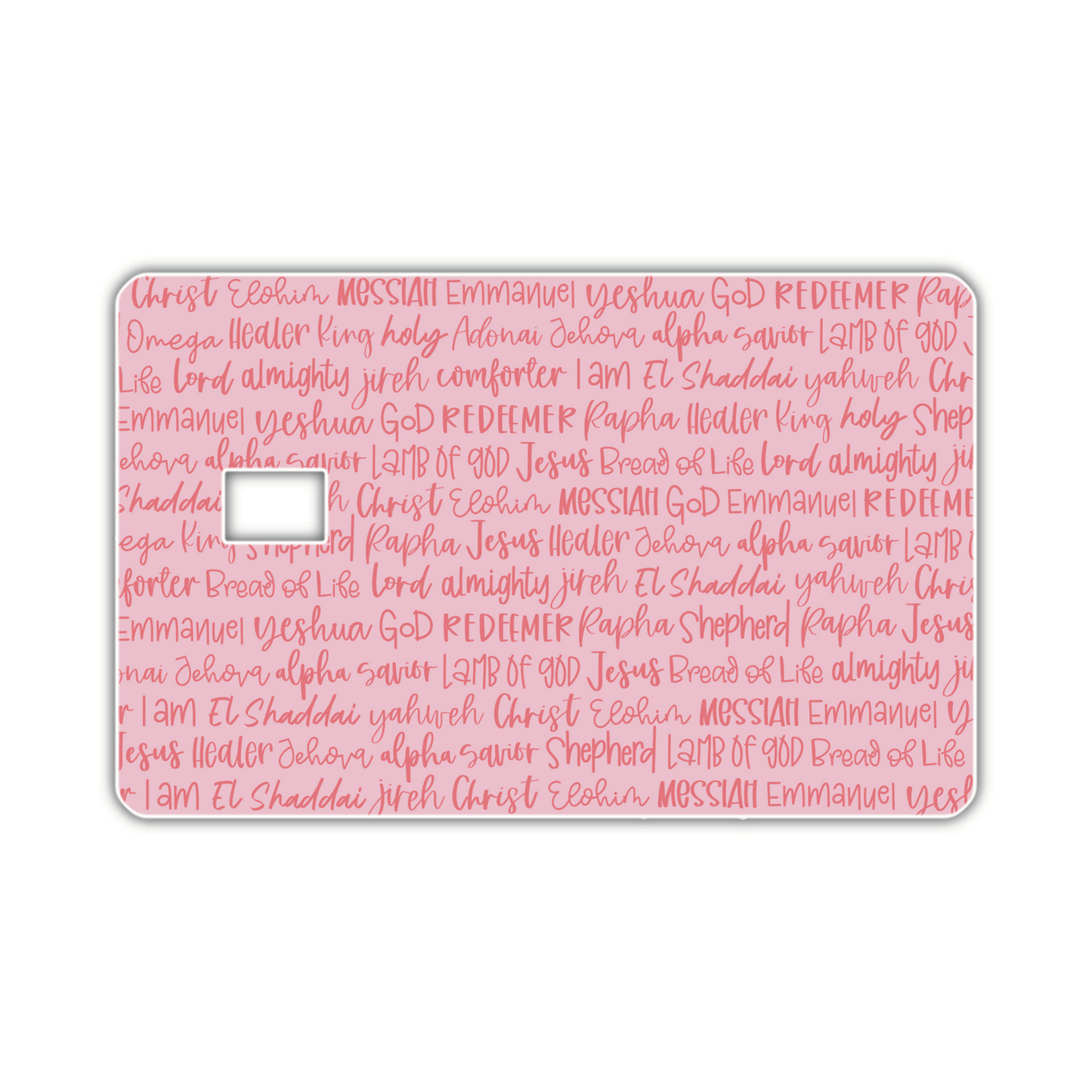 Names Of God [3] (debit card skin)