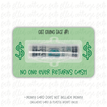 No One Returns Money