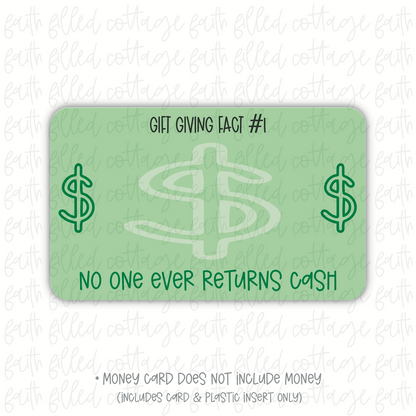 No One Returns Money