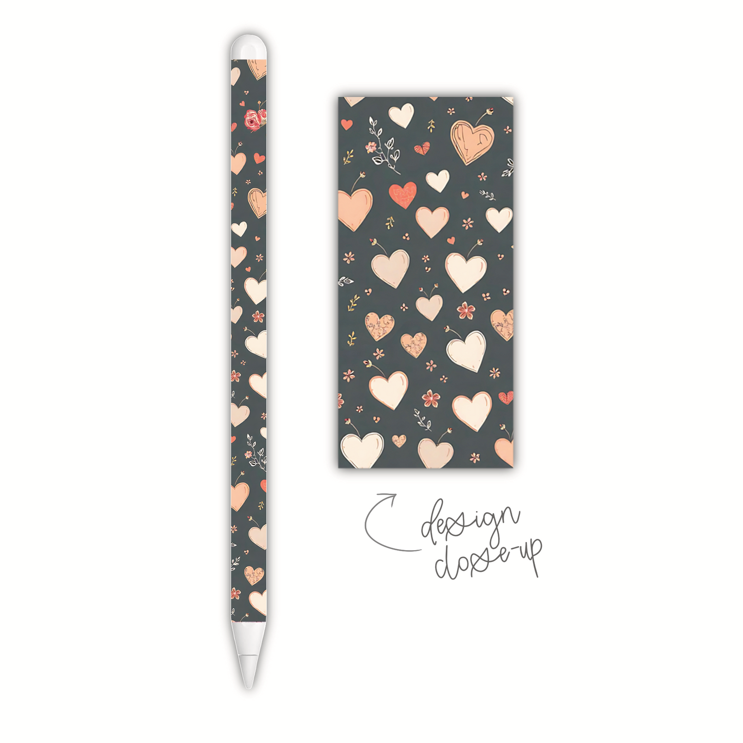 Playful Hearts (apple pencil skin)