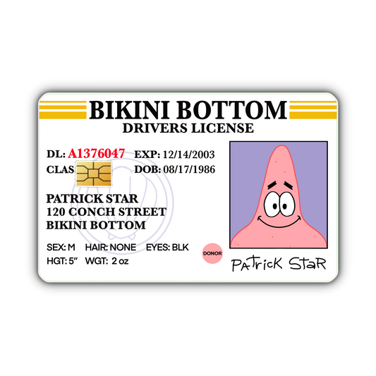 Patrick Star DL (debit)