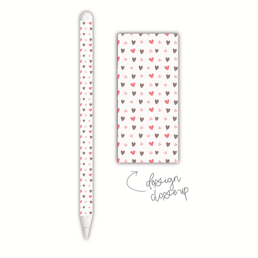 Warm Hearts (apple pencil skin)