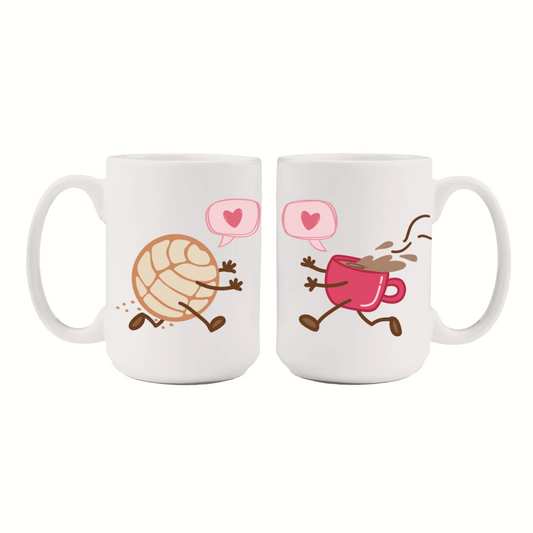 Concha & Coffee Love (15oz Mug)