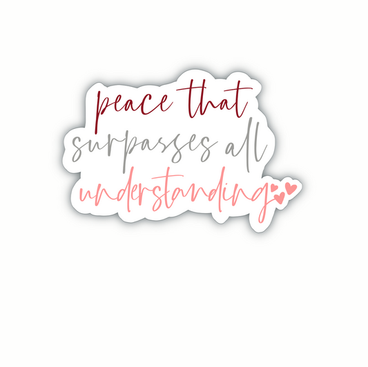 Peace That Surpasses All Understanding