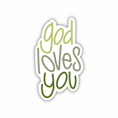 God Loves You (5 colors)