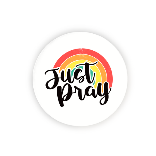 Just Pray (button)